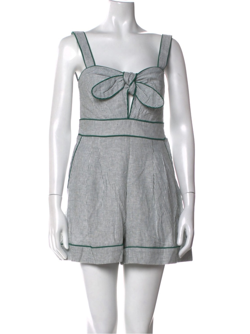 Caroline Constas linen blend romper size L